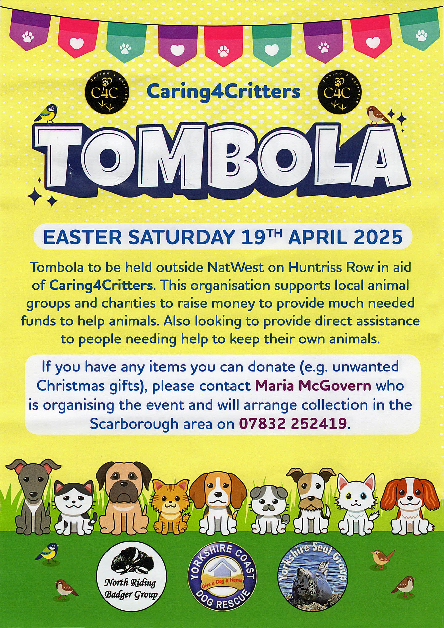 Tombola Flyer 2025